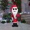 4' Gemmy Airblown Inflatable Nightmare Before Christmas Jack Skellington As Santa 119252
